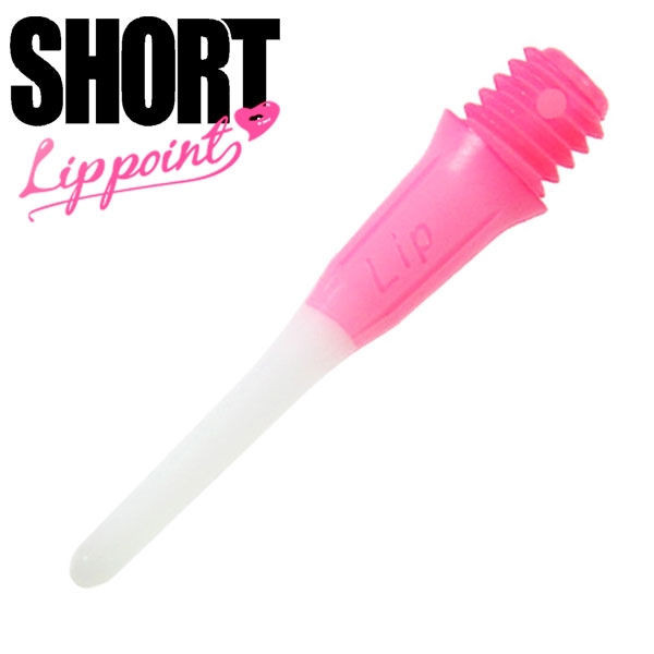 L-Style Lippoint Spitzen 2 Farbig Rosa-Weiss Kurz 21mm