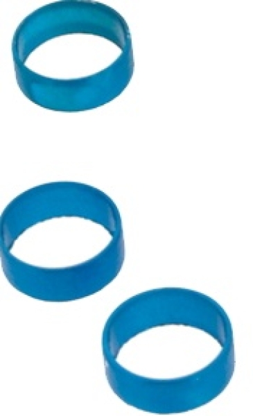 Slotlock Ringe Blau