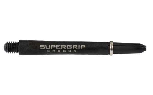 Harrows Supergrip Carbon Schaft Schwarz Silber Medium