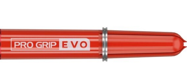 Target Pro Grip EVO Kunststoff Ersatztop Rot 3 Satz  9 Stück