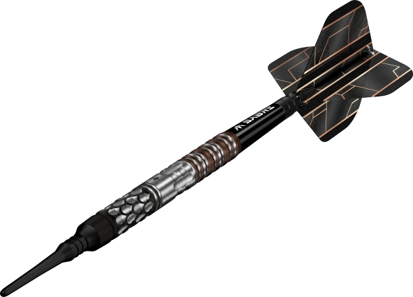 Tycho Softdart 90% Black & Bronze PVD 20g