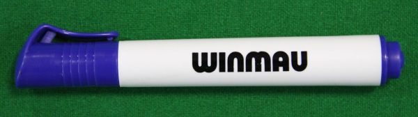 Winmau Boardmarker Stift für Whiteboards Blau