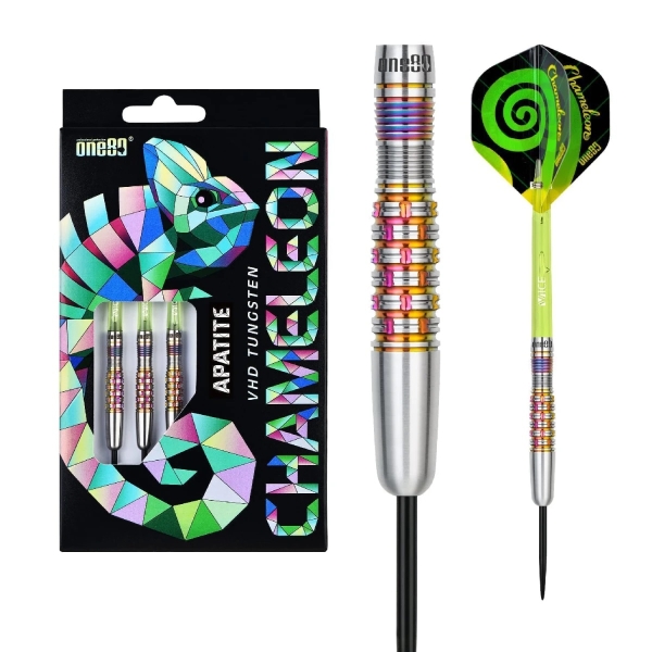 Chameleon Apatite Steeldart 23g