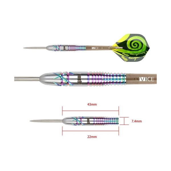 Chameleon 90% Sunny Steeldarts 22g