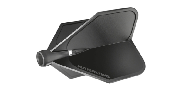 Harrows Clic Flights Schwarz