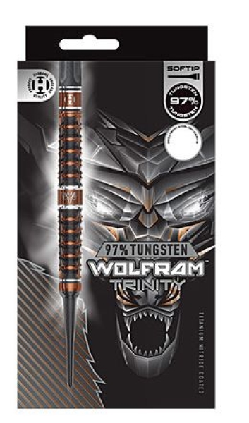 Harrows Wolfram Trinity 97% Steeldarts 26g