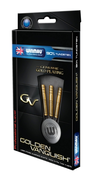 Winmau Golden Vanquish Softdart 90% Tungsten 18 Gramm Echt vergoldet