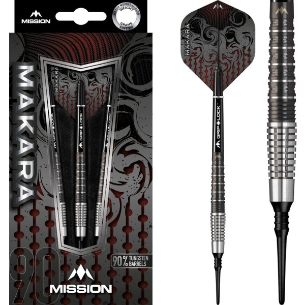 Mission Makara Soft Tip Tapered M2 90% Graphite PVD 20g ST