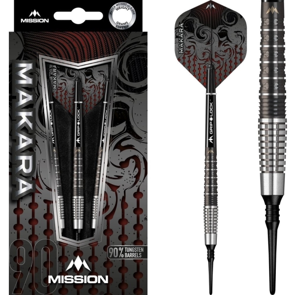 Mission Makara Softdart Tapered M2 90% Graphite PVD 20 Gramm