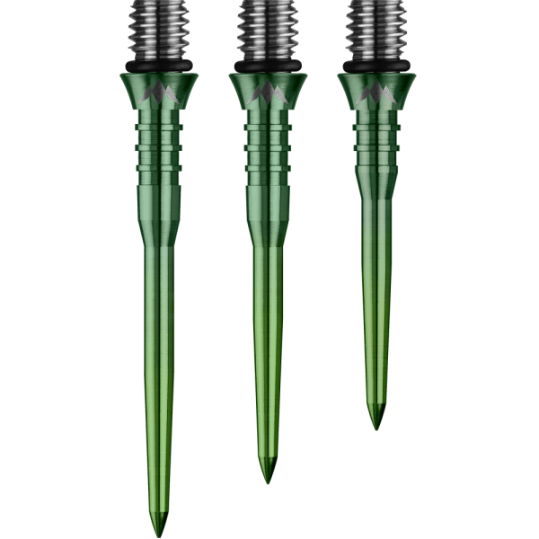 Mission Titan Pro Titanium Schraubspitzen 2BA geringt 30mm  Green