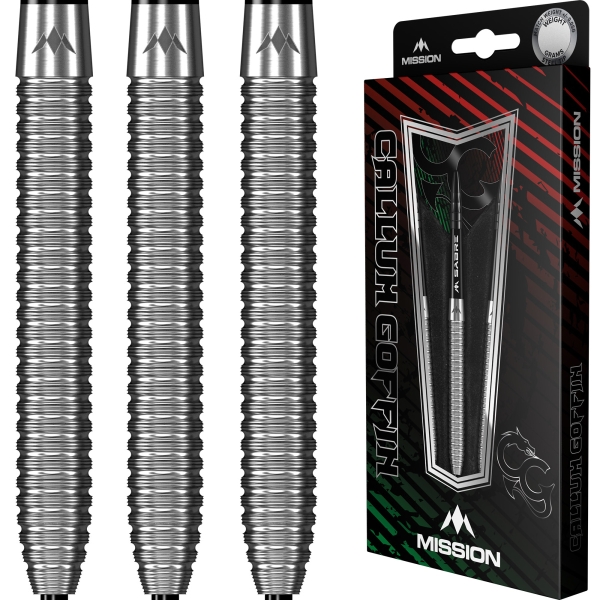 Mission Callum Goffin  Steeldart 90 % Tungsten Micro Grip 22g
