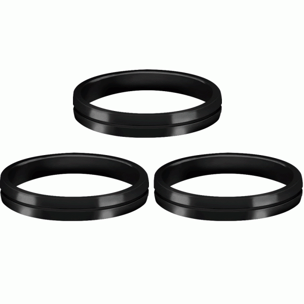 Mission S-Lock Rings Shaft Lock Aluminium Black