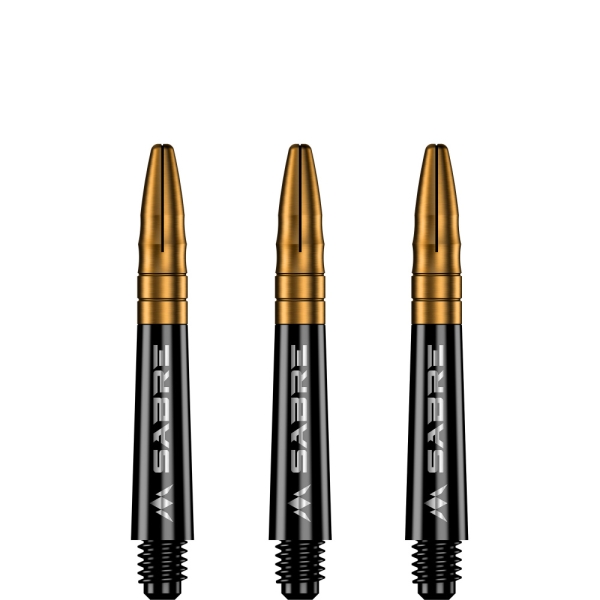 Mission Sabre Shafts Black/Gold Kurz