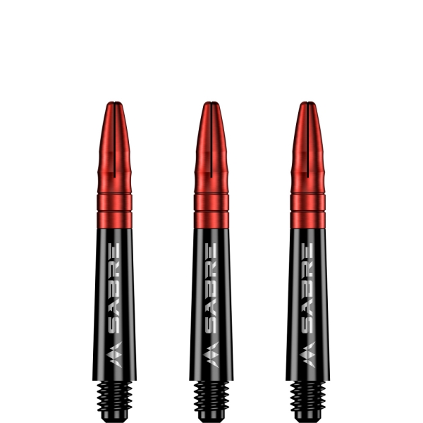 Mission Sabre Shafts Black/Rot Kurz