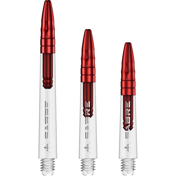Mission Sabre Shafts Clear/Red Short