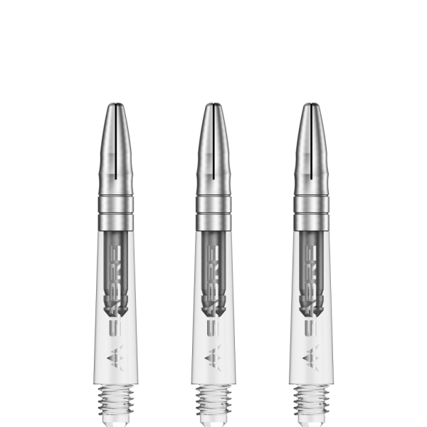Mission Sabre Shafts Clear/Silber Kurz