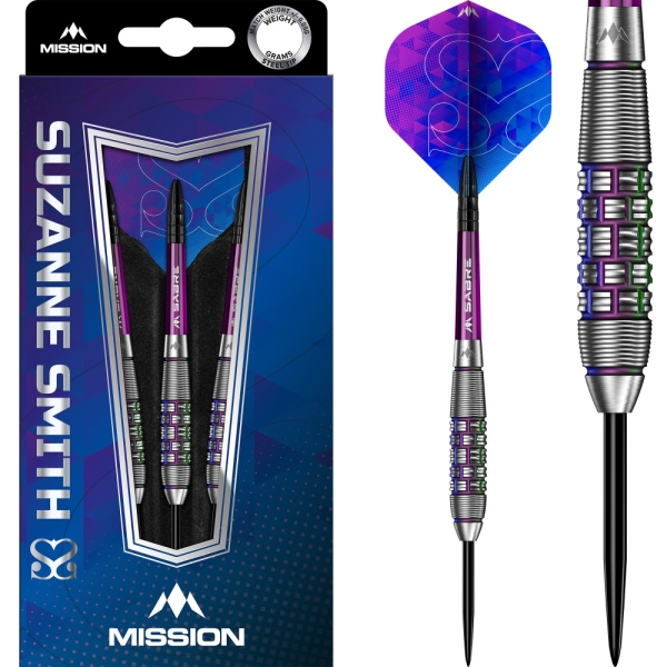 Mission Suzanne Smith 90% Coral PVD Steeldarts 24g