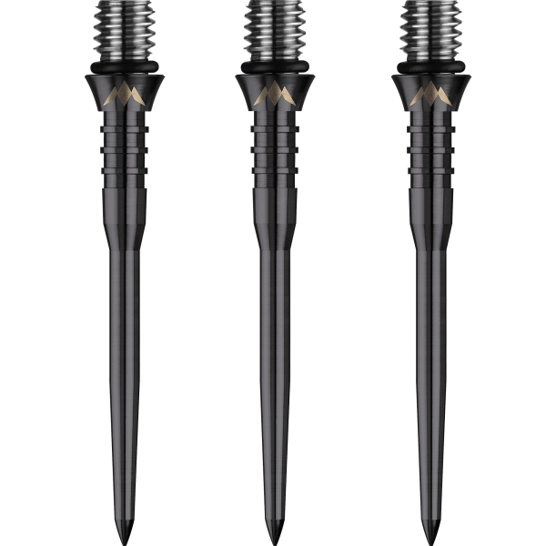 Mission Titan Pro Titanium Schraubspitzen 2BA geringt 34mm Black