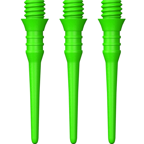 Mission Pro 2BA Soft Tip Points Pack 50 Neon Grün