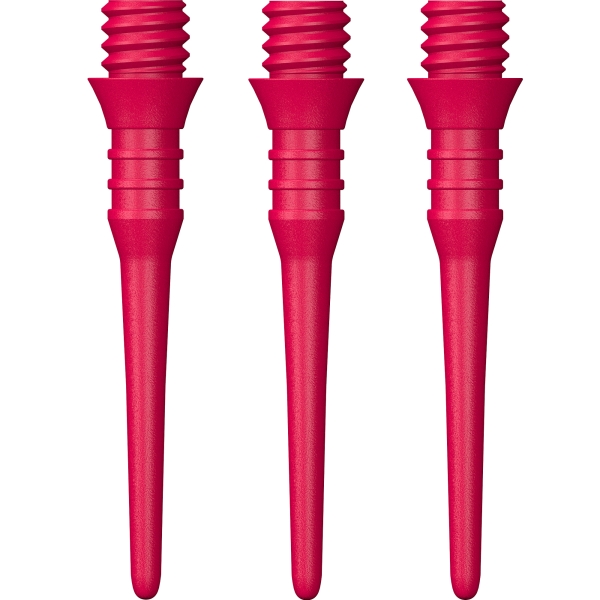 Mission Pro 2BA Soft Tip Points Pack 50 Neon Pink