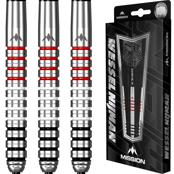 Mission Wessel Nijman  Steeldart 95 % Tungsten Natural 25g
