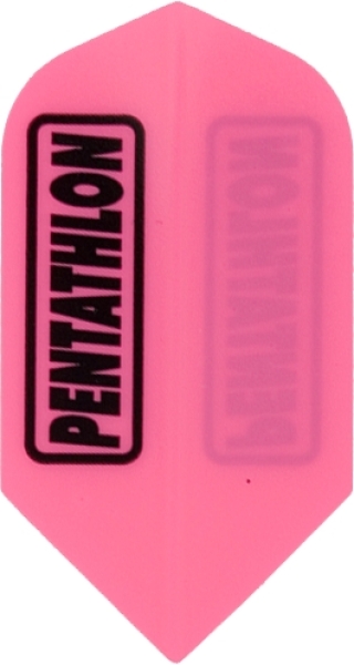 Pentathlon Flights schmal Rosa