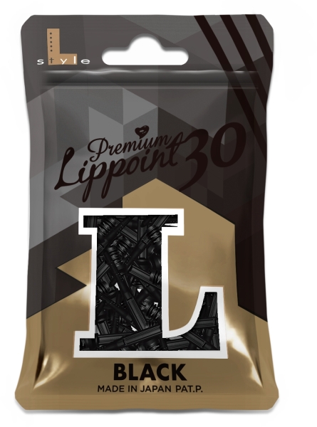 Lippoint Spitzen PREMIUM Schwarz Lang