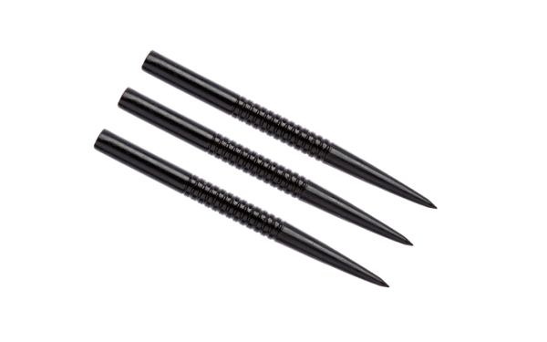 Winmau Geringte Stahlspitzen 32mm Schwarz