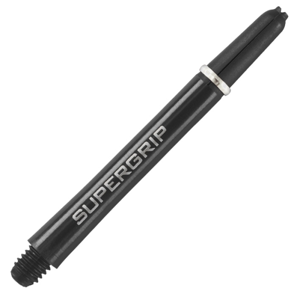 Harrows Supergrip Schäfte Schwarz/Silber Medium