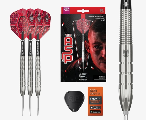 Aspinall 90% Steeldarts Swiss G1 26g