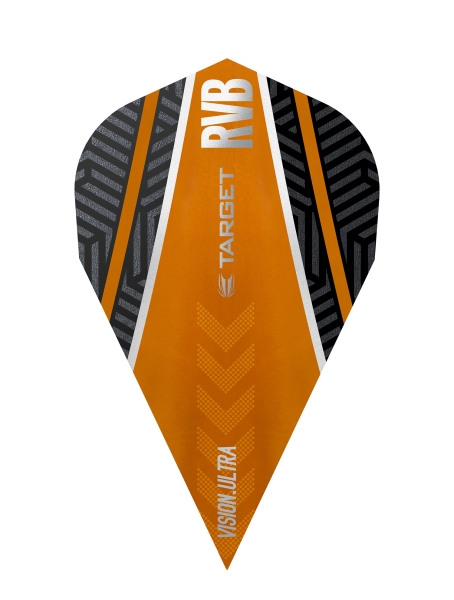 TARGET BARNEVELD RVB VISION ULTRA SCHWARZ ORANGE CURVE VAPOR FLIGHT