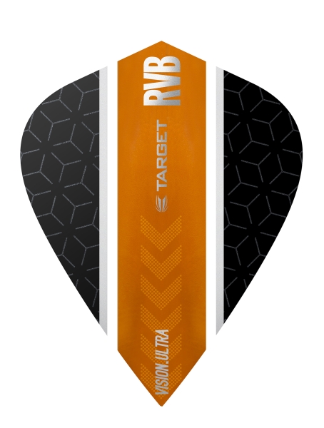 TARGET BARNEVELD RVB VISION ULTRA BLACK ORANGE STRIPE KITE FLIGHT