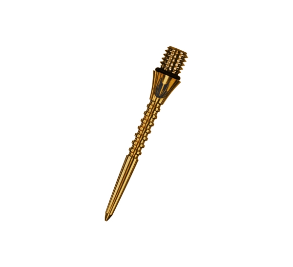 Target Titanium Pro Conversion Point 30mm Gold geringt Schraubspitzen kleines 2BA Gewinde