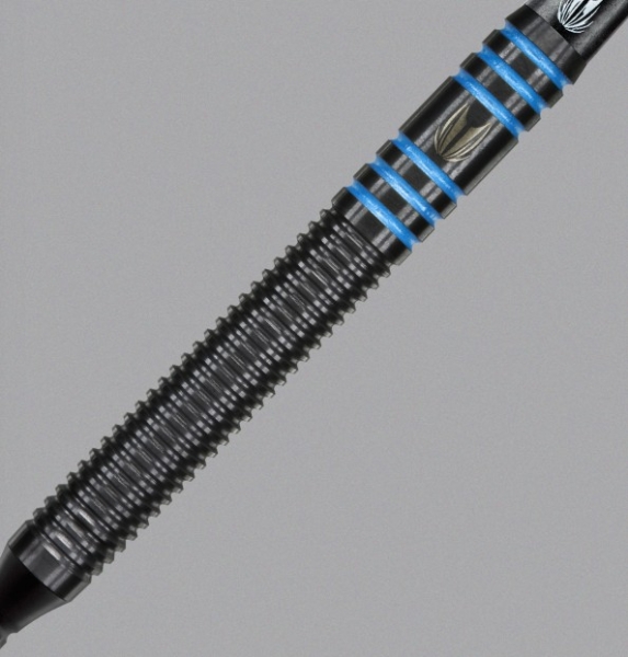Target Vapor8 Schwarz Blau Softdart  80% Tungsten 21 Gramm