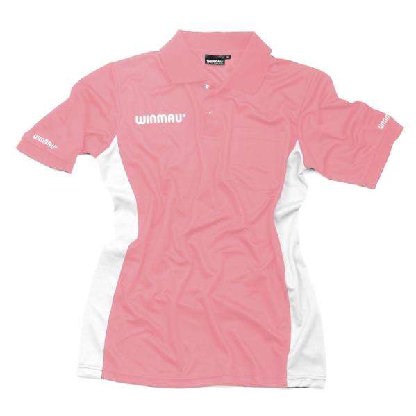 Winmau Wild Roses Girls Wincool Darts Shirt Rosa Größe 2XL